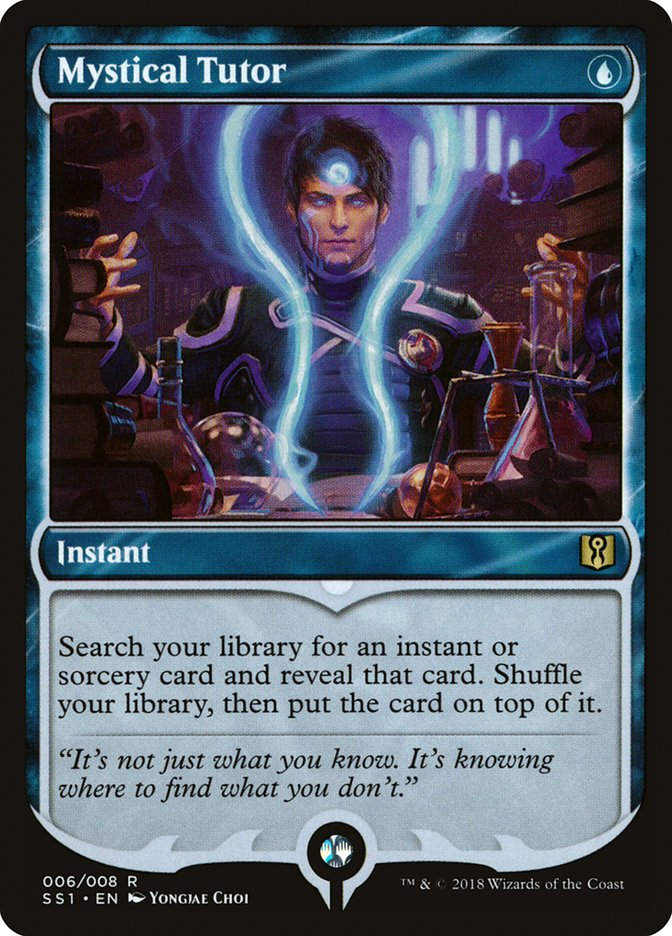 Mystical Tutor (SS1) (6)