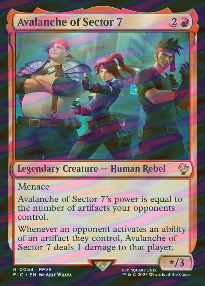 Avalanche of Sector 7 (FIC) (53) / Surge Foil