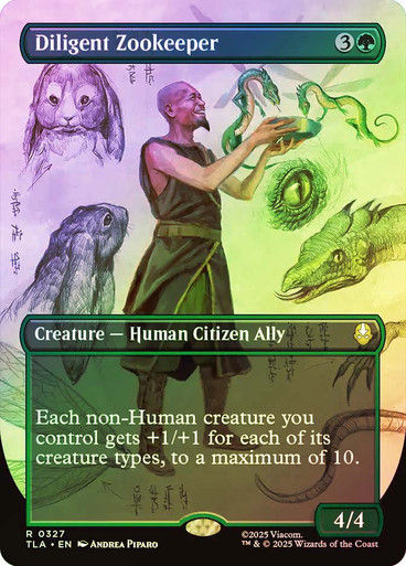 Diligent Zookeeper (TLA) (327) / Borderless / Foil