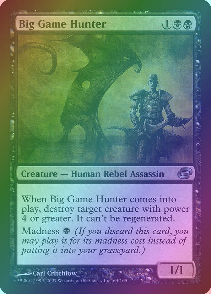 Big Game Hunter (PLC) (63) / Foil
