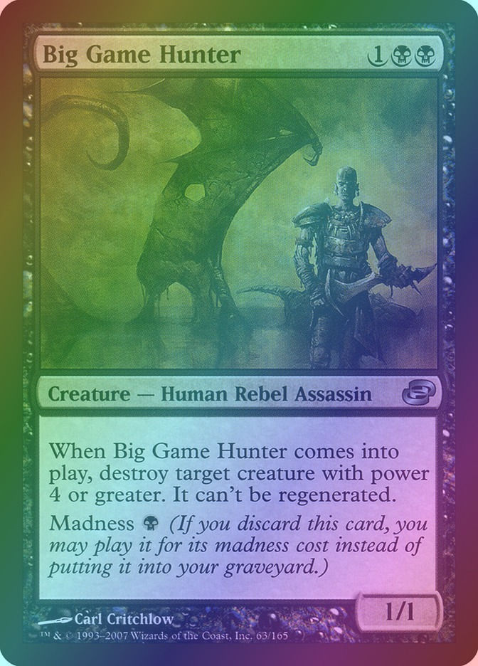 Big Game Hunter (PLC) (63) / Foil