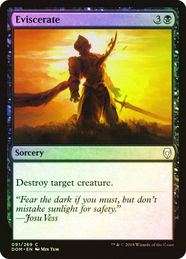Eviscerate (DOM) (91) / Foil