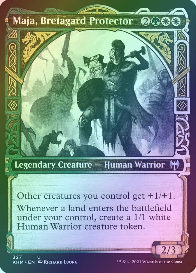 Maja, Bretagard Protector (KHM) (327) / Showcase / Foil