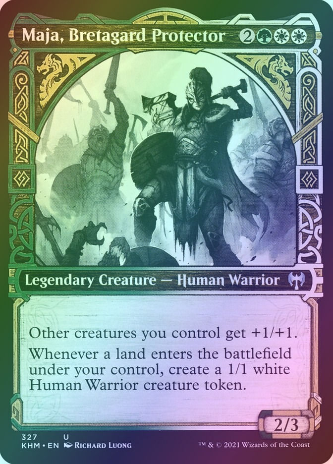 Maja, Bretagard Protector (KHM) (327) / Showcase / Foil