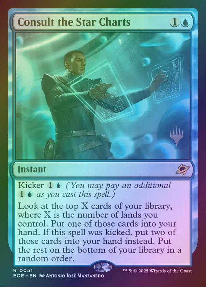 Consult the Star Charts (PEOE) (51p) / Foil