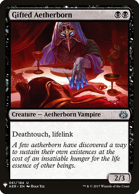 Gifted Aetherborn (PLST) (AER-61)