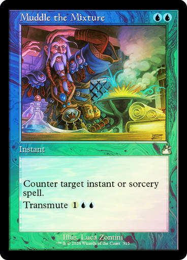 Muddle the Mixture (rvr) (315) / Retro / Foil
