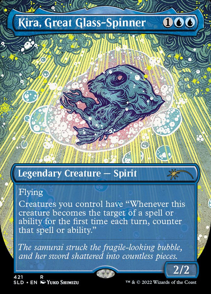 Kira, Great Glass-Spinner (SLD) (421) / Borderless
