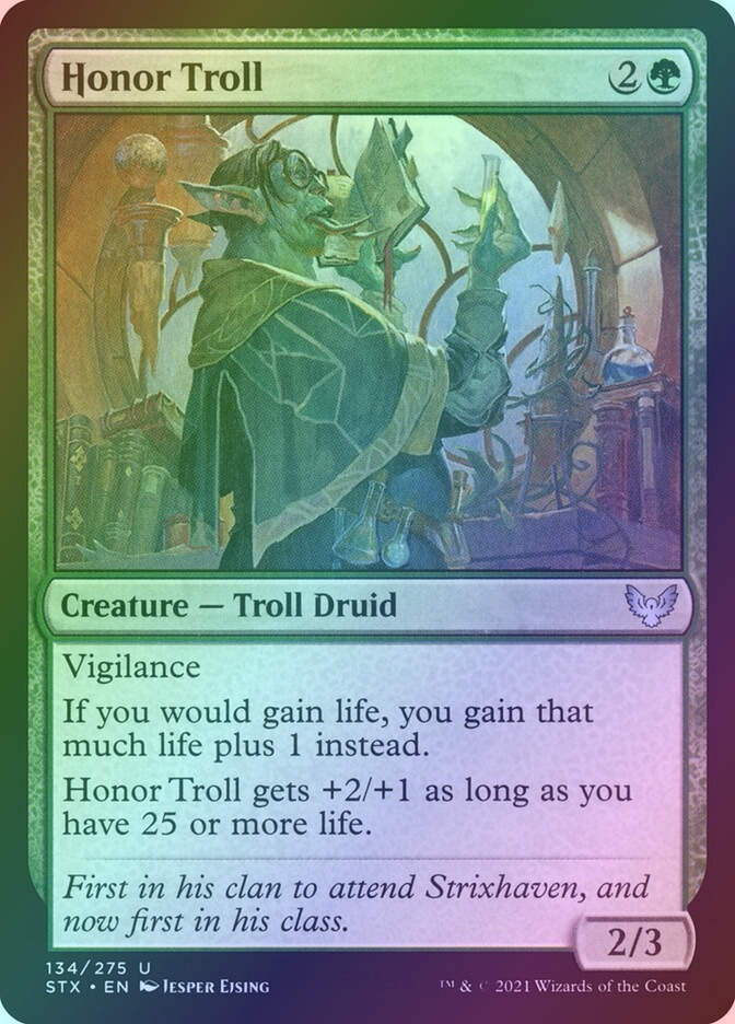 Honor Troll (STX) (134) / Foil