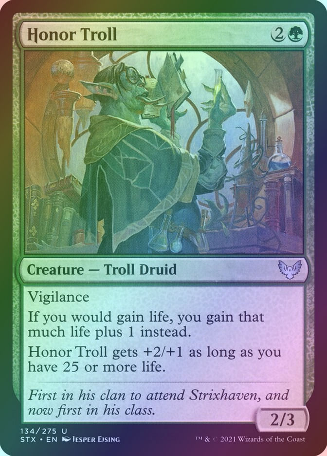 Honor Troll (STX) (134) / Foil