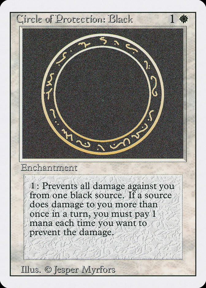 Circle of Protection: Black (3ED) (9)