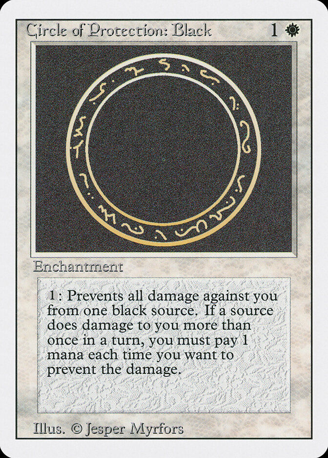 Circle of Protection: Black (3ED) (9)