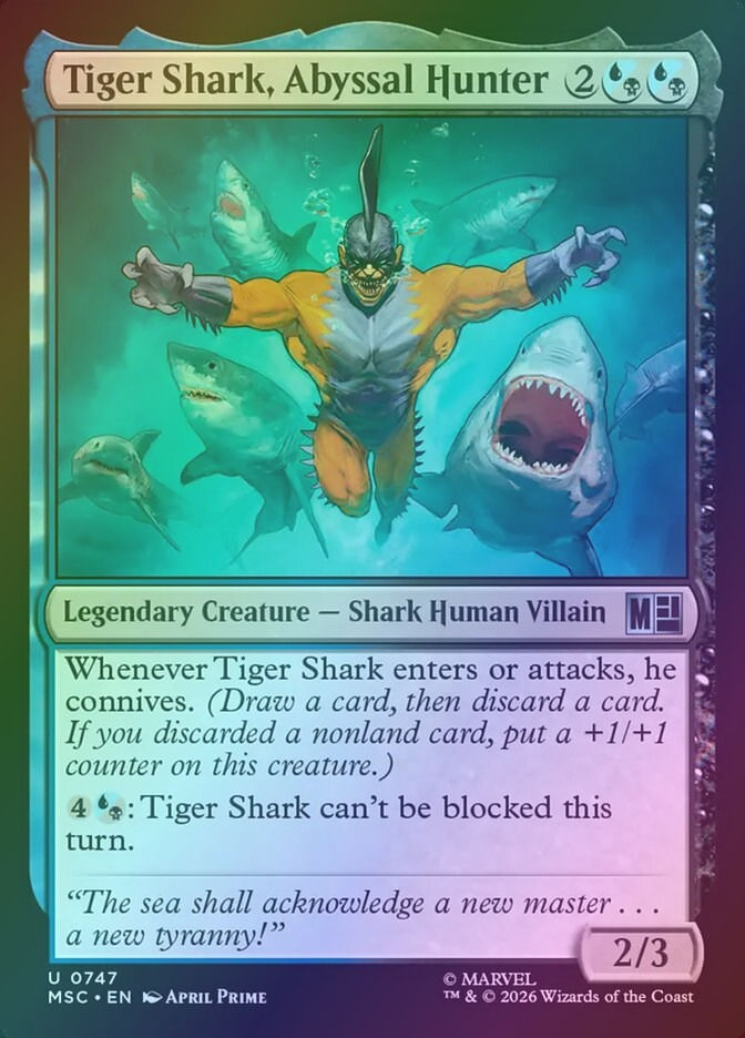 Tiger Shark, Abyssal Hunter (MSC) (747) / Foil