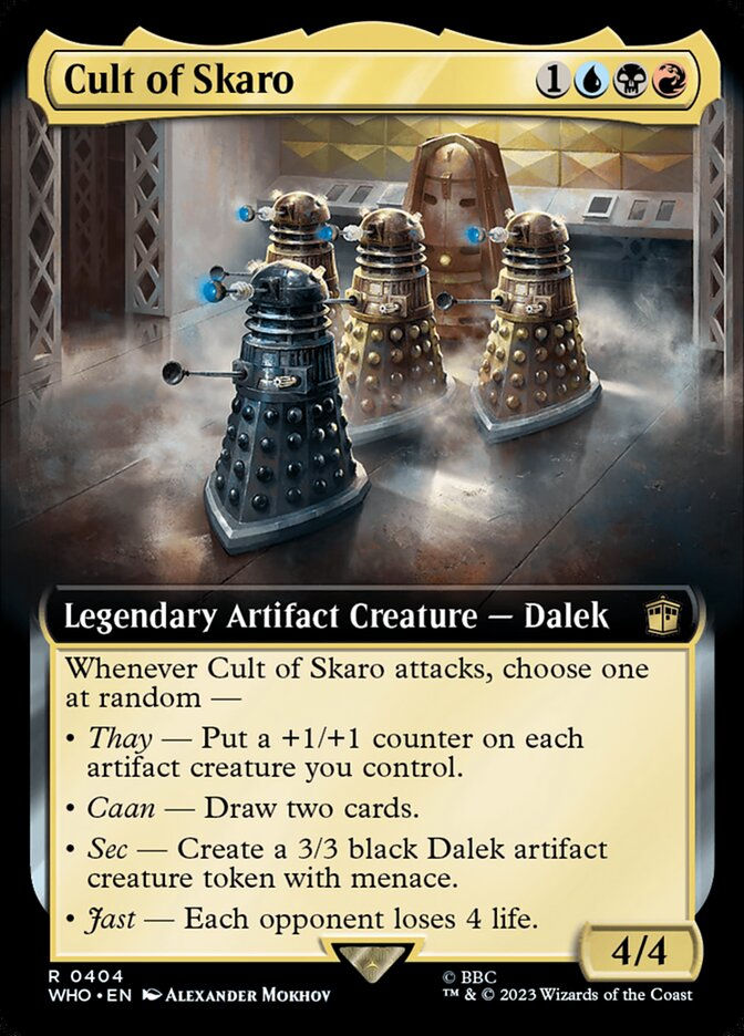 Cult of Skaro (WHO) (404) / Extended Art