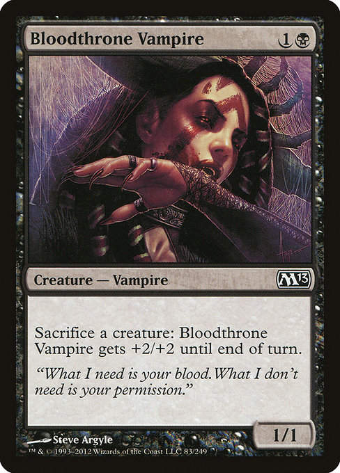 Bloodthrone Vampire (M13)