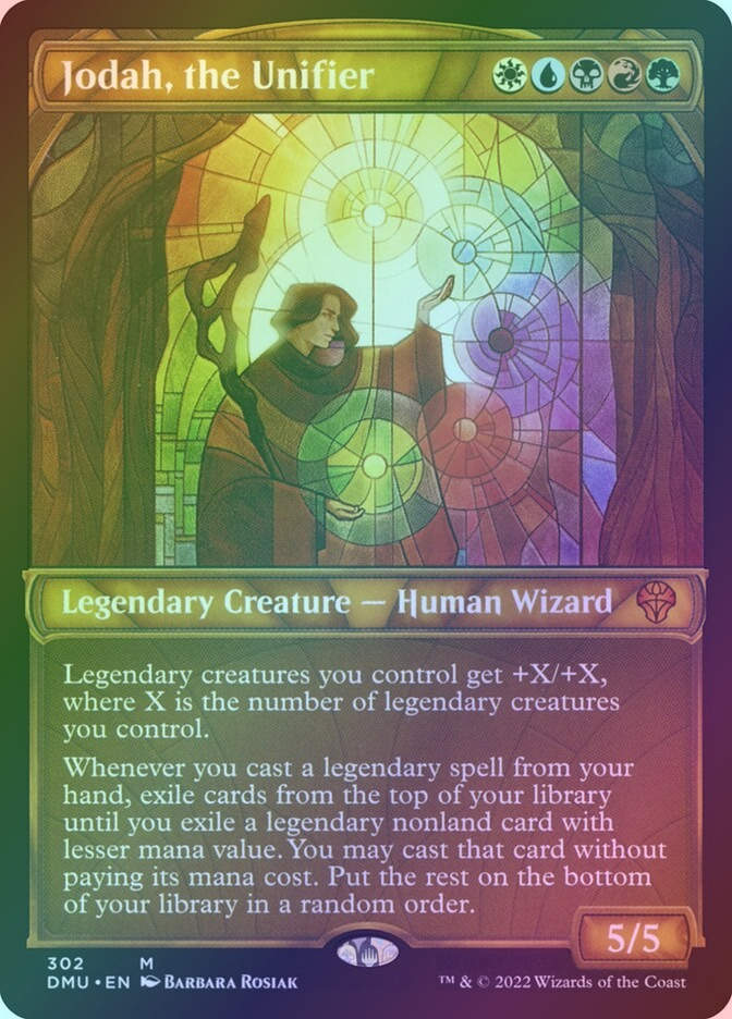 Jodah, the Unifier (DMU) (302) / Showcase / Foil