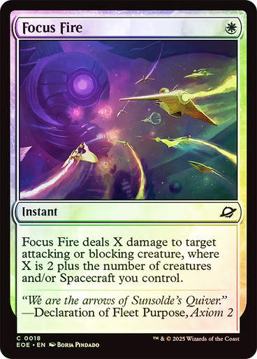 Focus Fire (EOE) (18) / Foil
