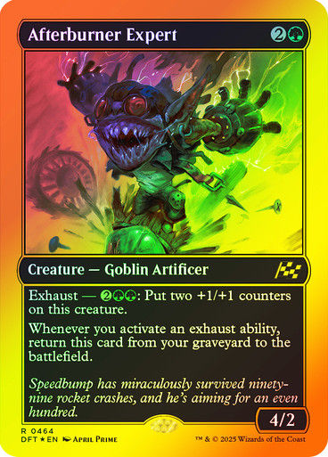 Afterburner Expert (DFT) (464)  / First Place Foil