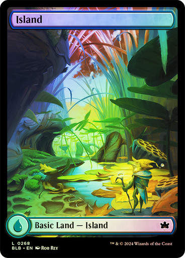 Island (blb) (268) / Foil