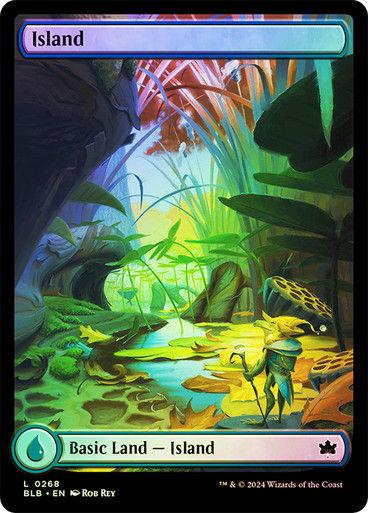 Island (blb) (268) / Foil