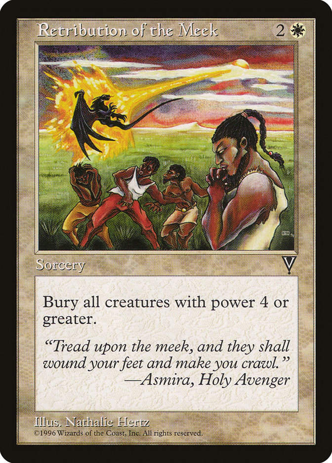 Retribution of the Meek (vis)