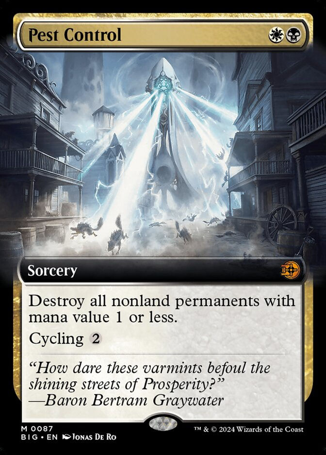 Pest Control (BIG) (87) / Extended Art