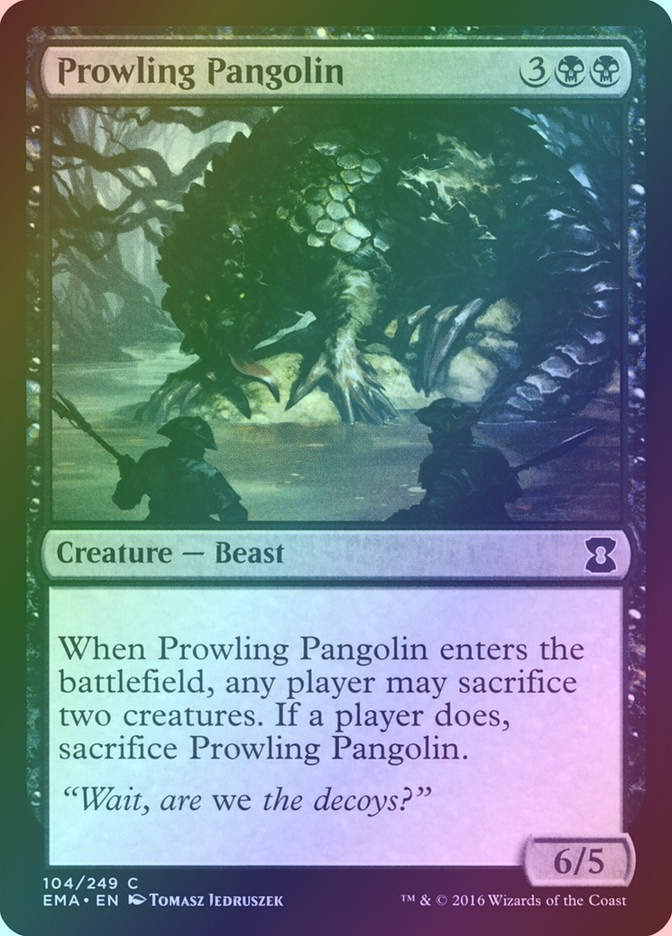 Prowling Pangolin (EMA) (104) / Foil