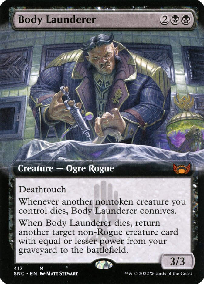 Body Launderer (SNC) (417) / Extended Art