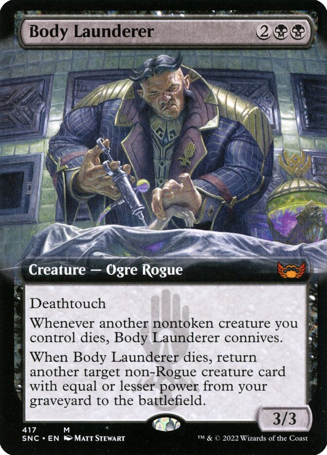 Body Launderer (SNC) (417) / Extended Art