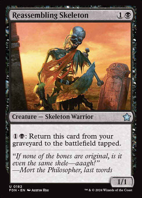 Reassembling Skeleton (FDN) (182)