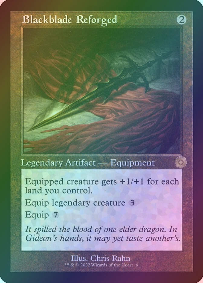 Blackblade Reforged (BRR) (6) / Foil