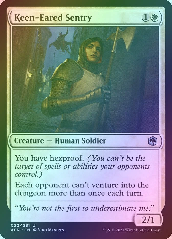 Keen-Eared Sentry (AFR) (22) / Foil