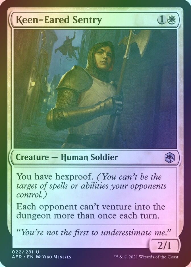 Keen-Eared Sentry (AFR) (22) / Foil