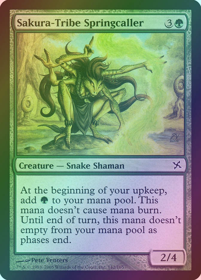 Sakura-Tribe Springcaller (BOK) (142) / Foil