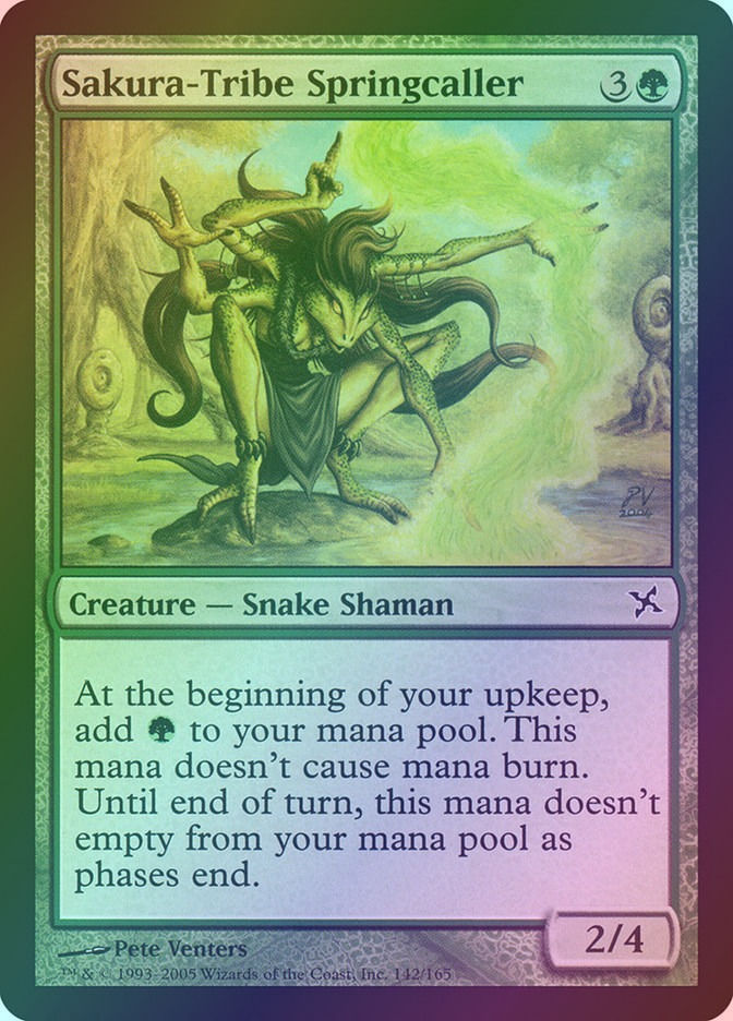 Sakura-Tribe Springcaller (BOK) (142) / Foil