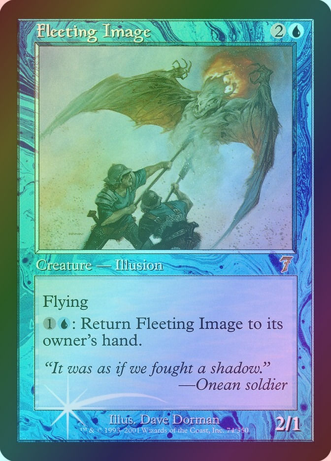 Fleeting Image (7ED) (74★) / Foil