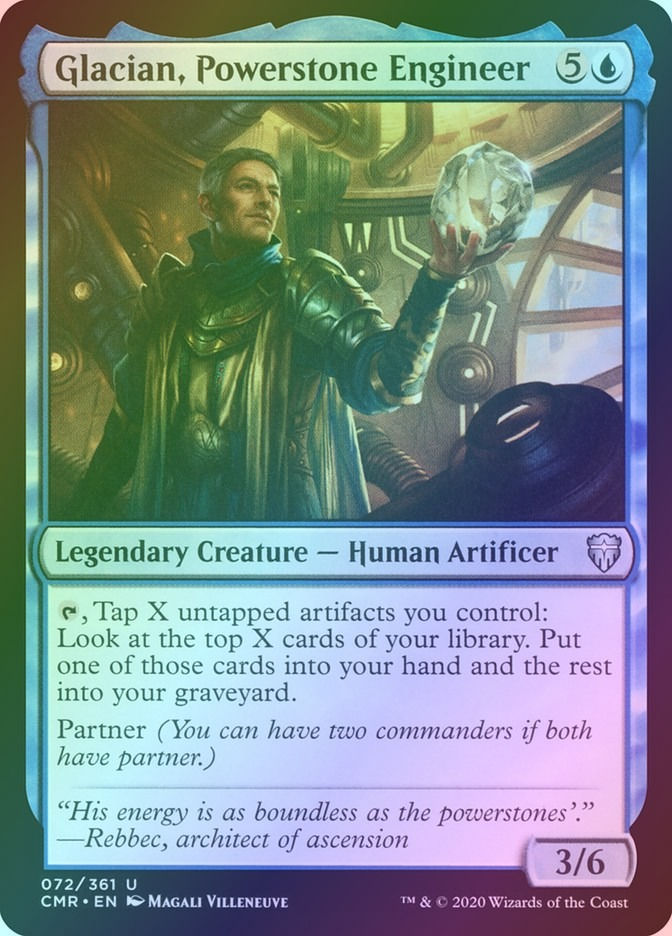 Glacian, Powerstone Engineer (CMR) (72) / Foil