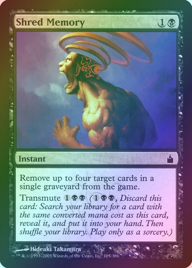 Shred Memory (RAV) (105) / Foil