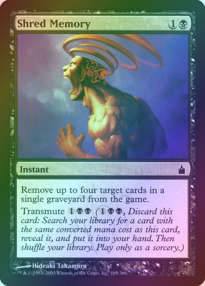 Shred Memory (RAV) (105) / Foil