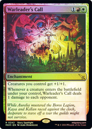 Warleader's Call (mkm) (242) / Foil