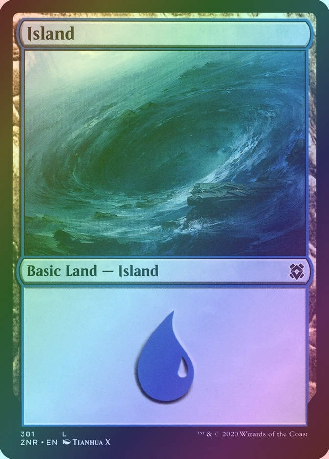Island (ZNR) (381) / Foil