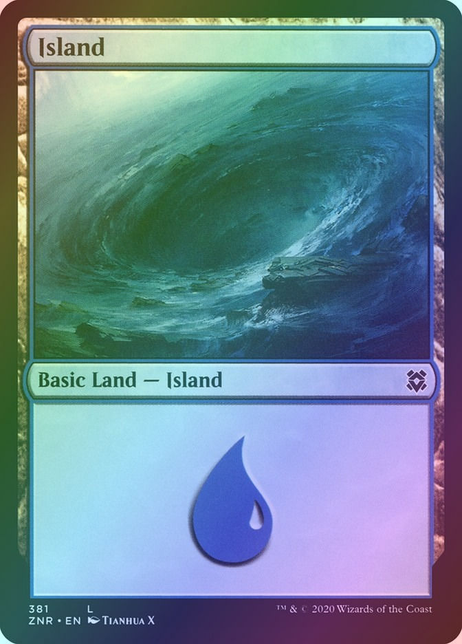 Island (ZNR) (381) / Foil