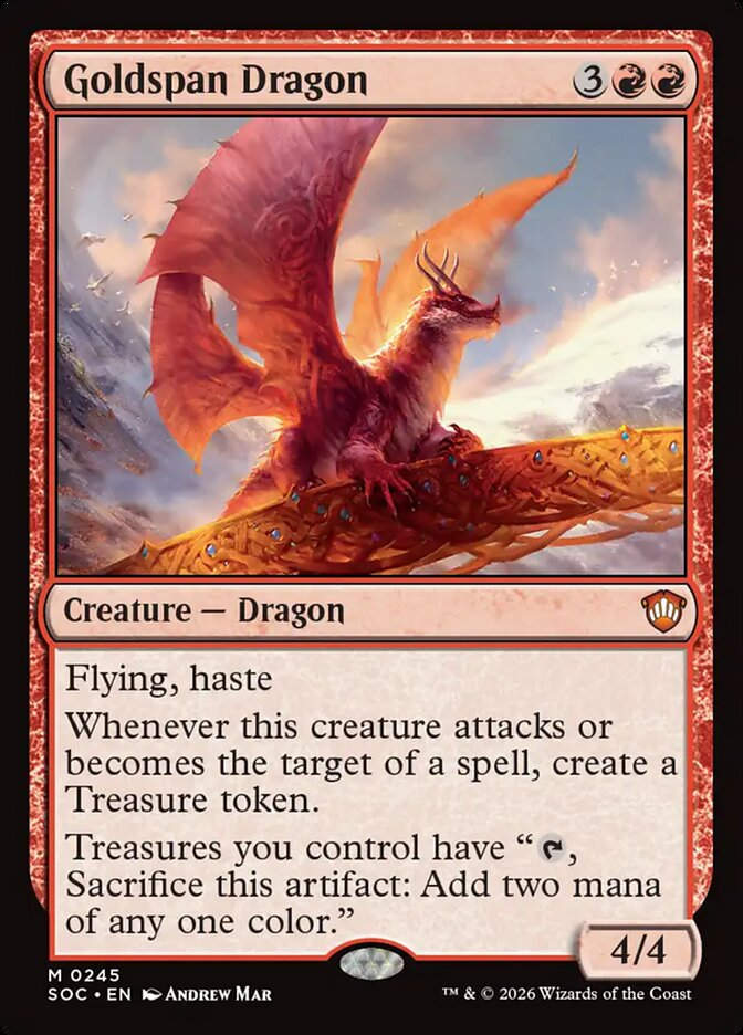 Goldspan Dragon (SOC) (245)