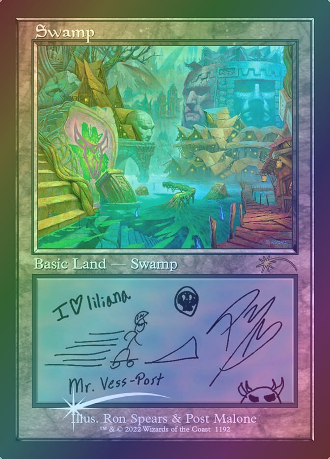 Swamp (SLD) (1192) / Foil