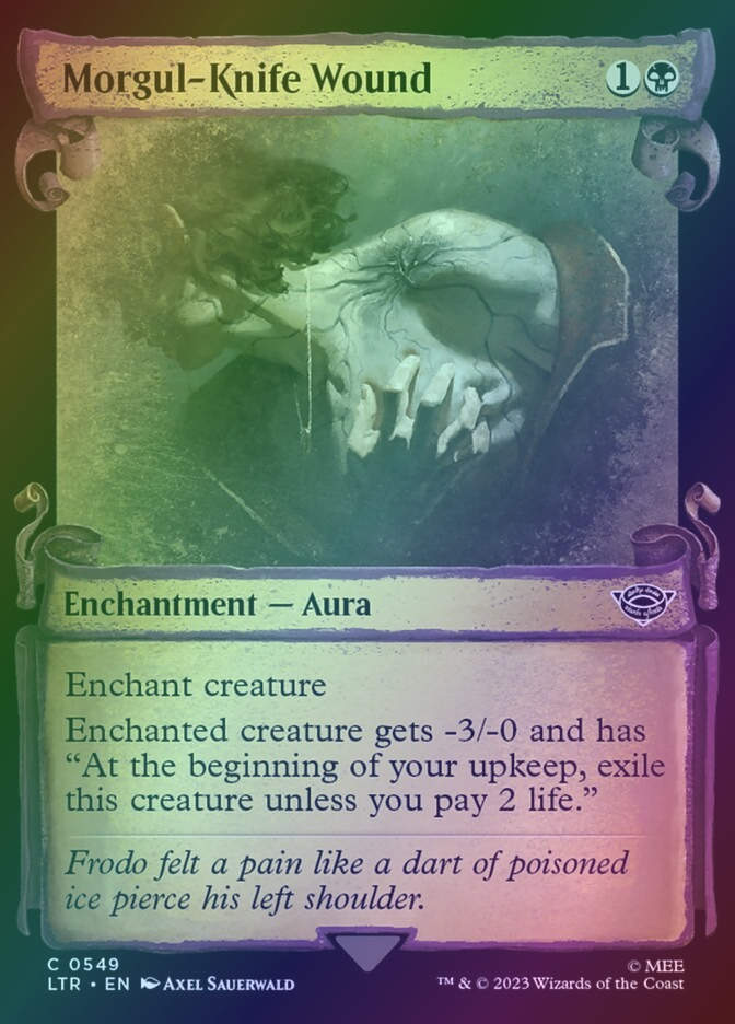 Morgul-Knife Wound (LTR) (549) / Showcase / Foil