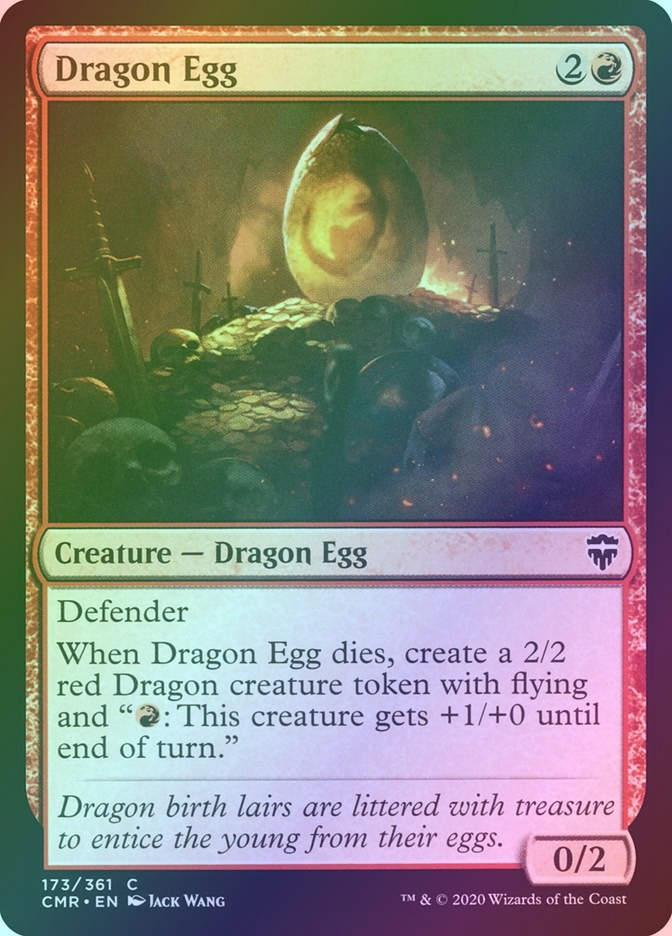 Dragon Egg (CMR) (173) / Foil
