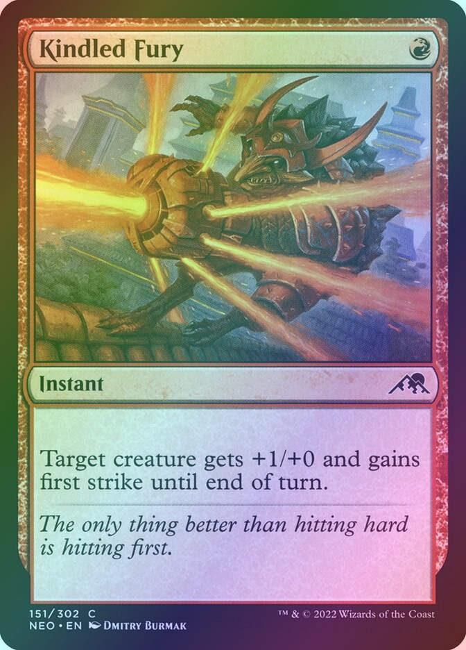 Kindled Fury (NEO) (151) / Foil