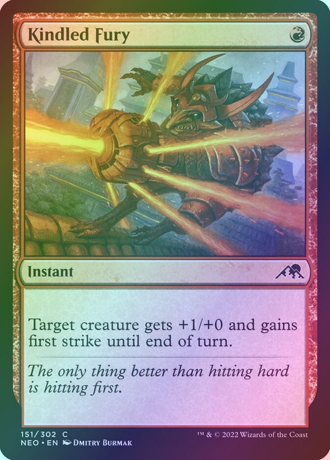 Kindled Fury (NEO) (151) / Foil