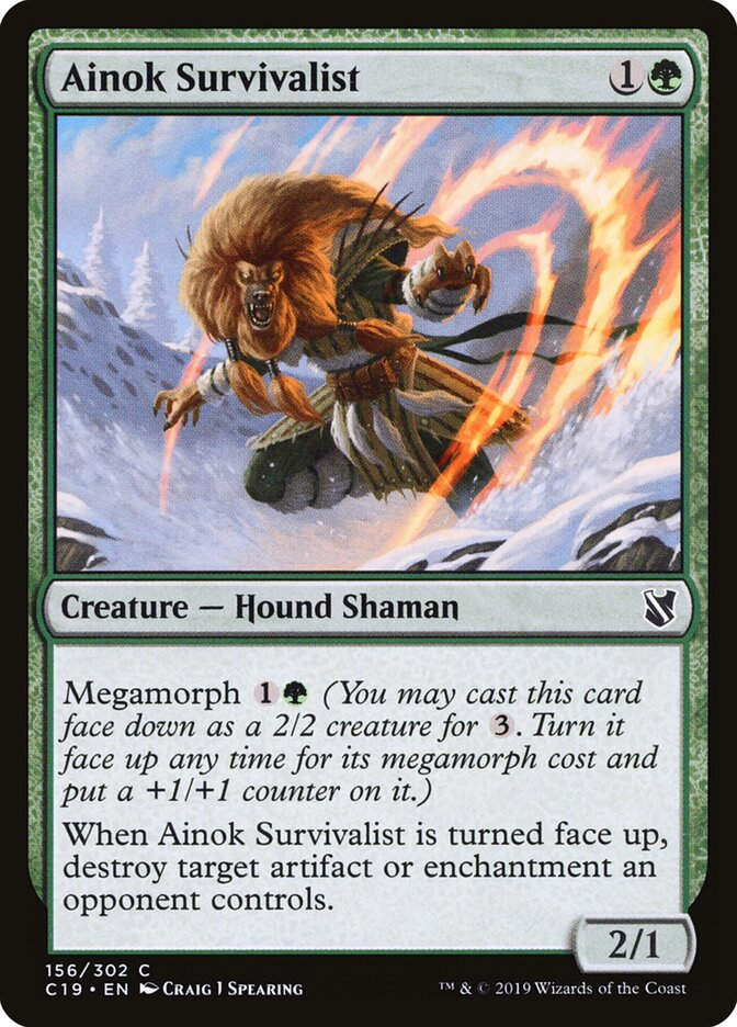 Ainok Survivalist (C19) (156)
