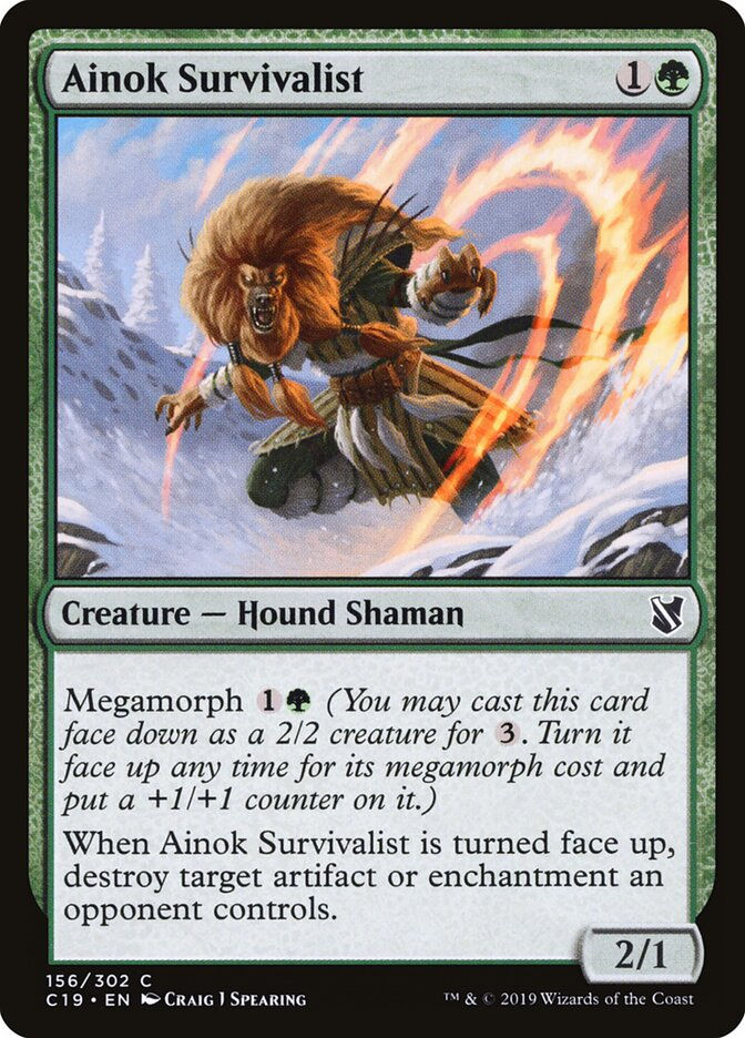 Ainok Survivalist (C19) (156)